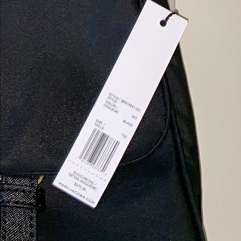 NWT Marc Jacobs Black Messenger Bag - Picture 4 of 8